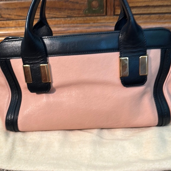 Chloe Two-Tone Two Way Satchel - Picture 12 of 16
